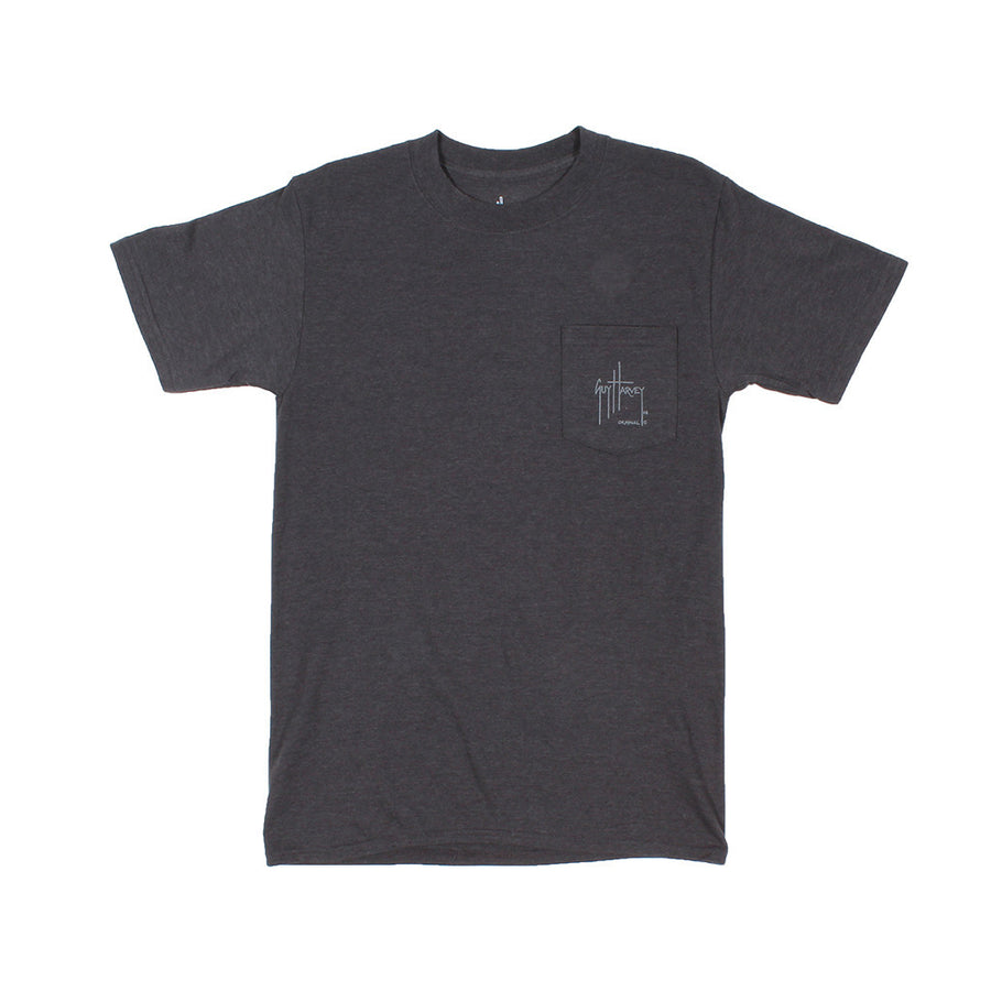 Guy Harvey Spicy Tee in Charcoal Heather