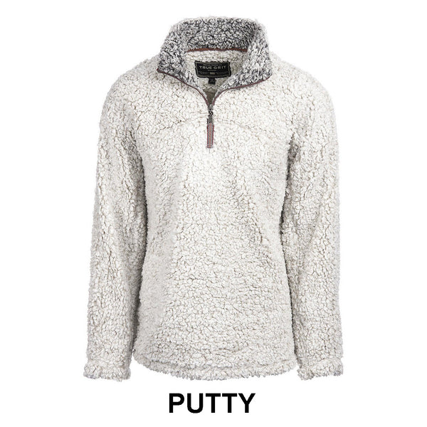 Frosted tip sherpa online pullover