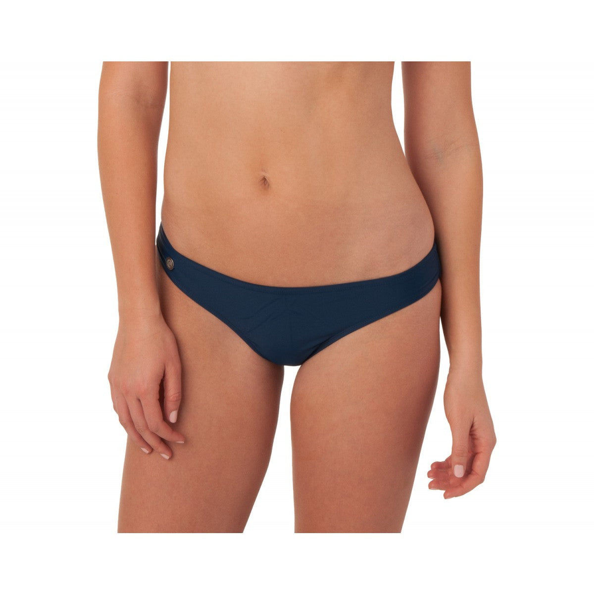 Solid Bikini Bottom in Navy   