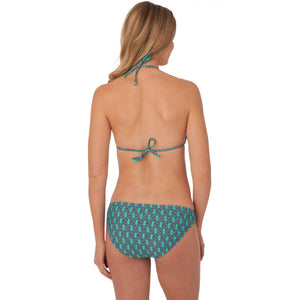 Nautical Rope Bikini Top in Bermuda Teal   