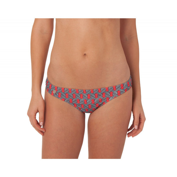 Nautical Rope Bikini Bottom in Coral   