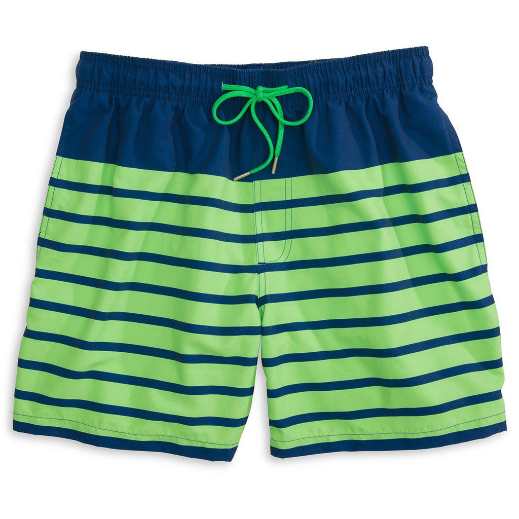 For Shore Stripe Swim Trunks