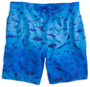 Diver Down Swim Trunks in Blue   