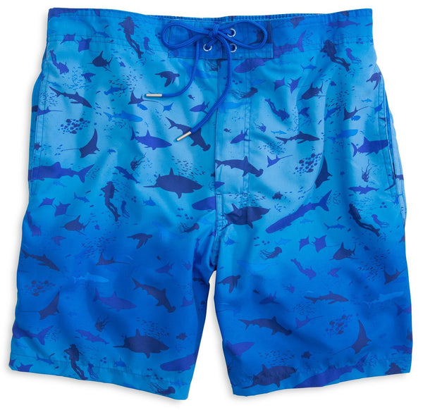 Diver Down Swim Trunks in Blue   