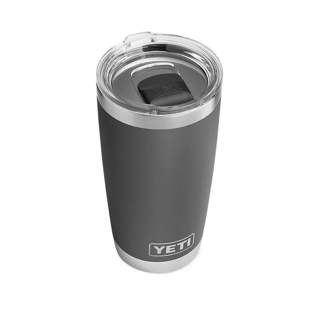 Yeti Rambler Tumbler with Lid - 20 oz - Stainless Steel