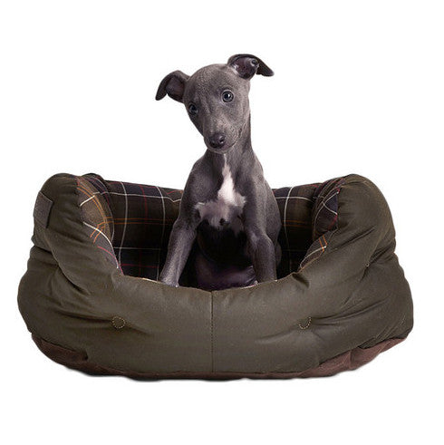 Waxed Cotton Dog Bed - FINAL SALE