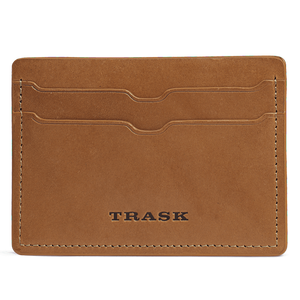 Billings Weekender Credit Card Wallet in Tan Steer   