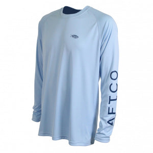 Samurai Long Sleeve Sun Shirt in Sky Blue 