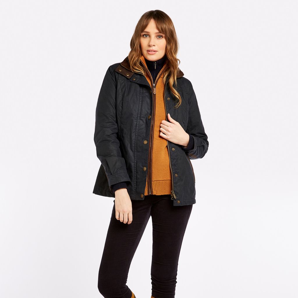 Dubarry Ireland Mountrath Waxed Cotton Jacket | Shipping Tide and Peak Outfitters