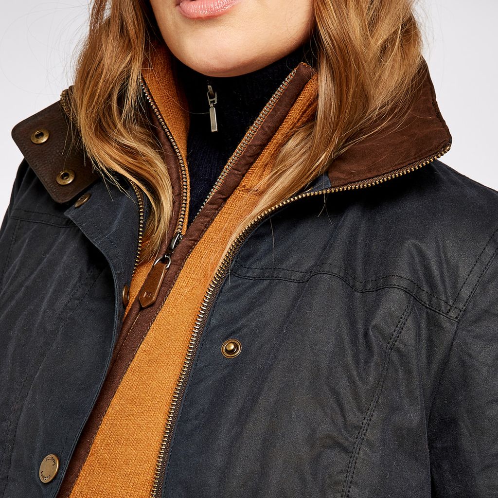 Dubarry Ireland Mountrath Waxed Cotton Jacket | Shipping Tide and Peak Outfitters