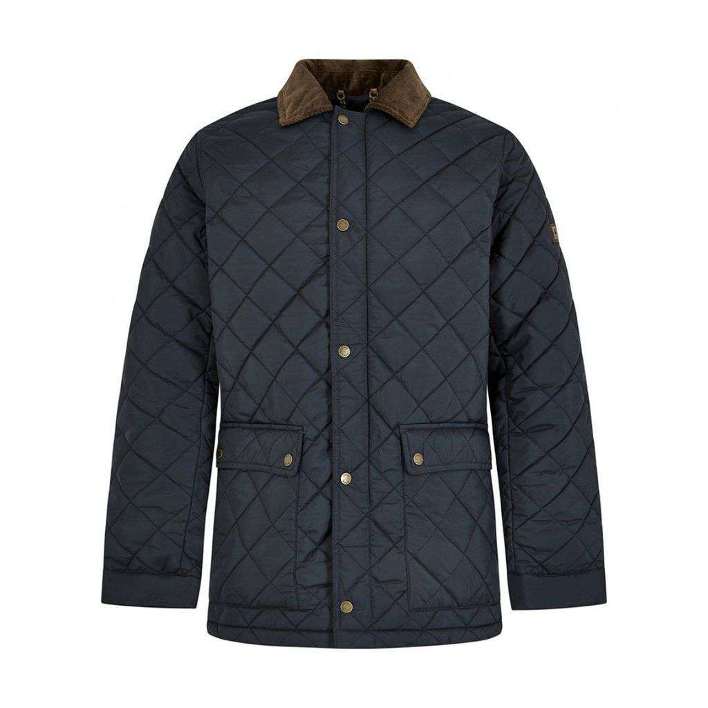 Men's barbour canterdale cheap quilted jacket