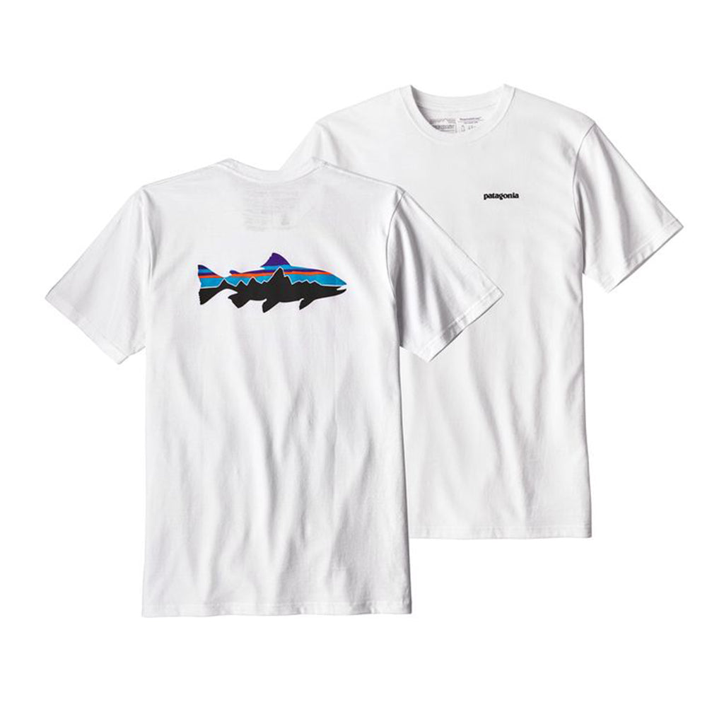 Patagonia | Men's Fitz Roy Trout Responsibili-Tee® - Tide
