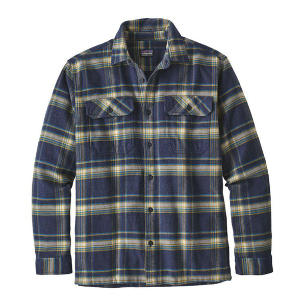 Men's Long-Sleeved Fjord Flannel Shirt - FINAL SALE
