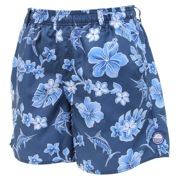 AFTCO Boatbar Swim Trunks in Midnight