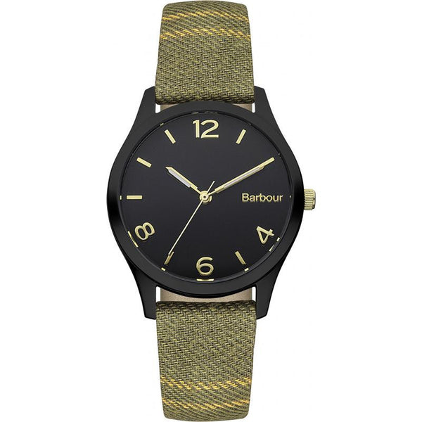 Women's Afton Watch in Green Fabric