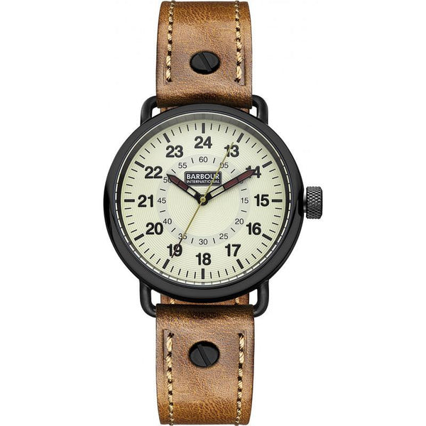 Men's Fowler Watch in Brown Leather