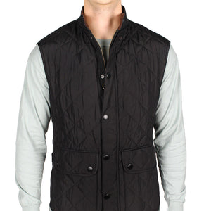 Lowerdale Quilted Gilet in Black