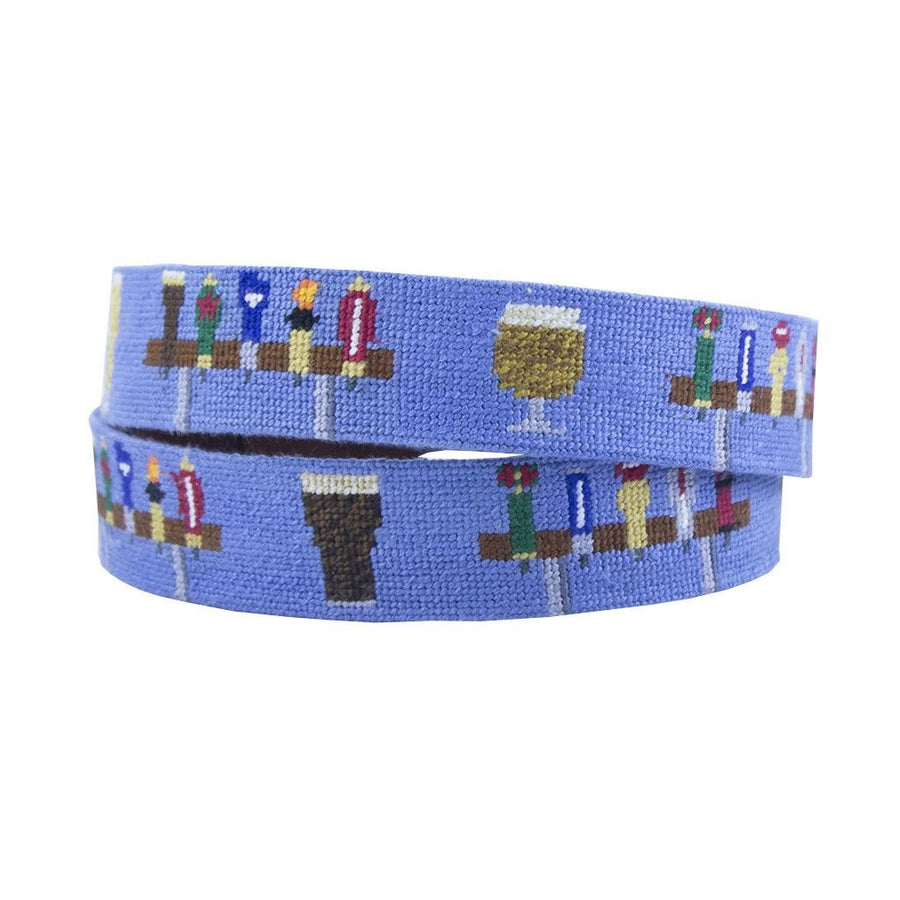 Beer Taps Needlepoint Belt