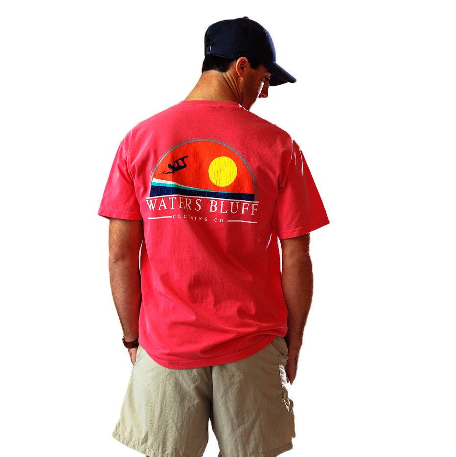 Big Air Tee Shirt in Watermelon Red   - 1