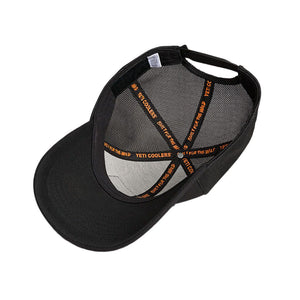 Black On Black Patch Trucker Hat in Black   - 6