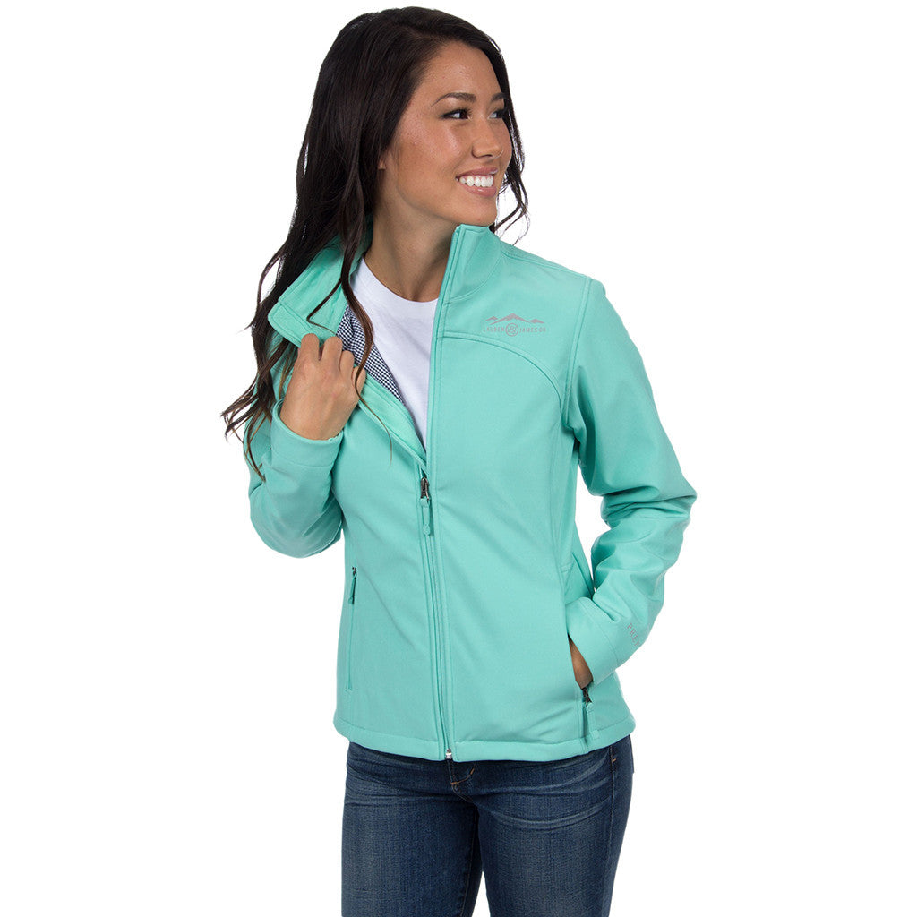 The Bradford Soft Shell Jacket Seafoam   - 1