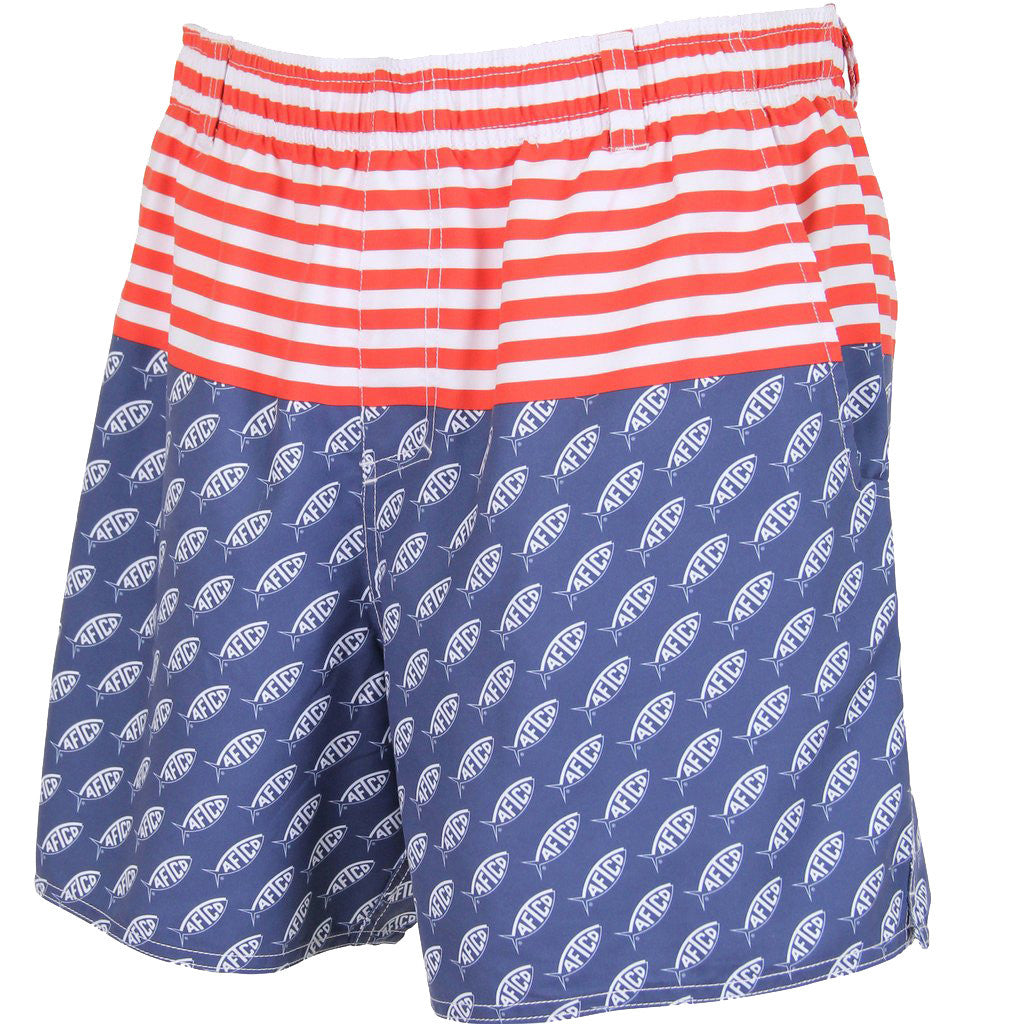 Captain Swim Trunks in Midnight by AFTCO
