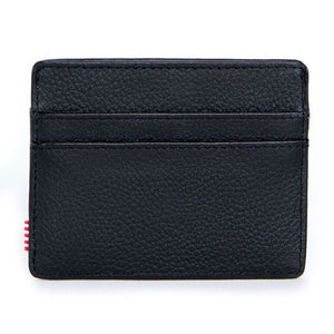 Charlie Leather Wallet in Black by Herschel Supply Co.  - 3