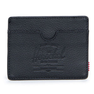 Charlie Leather Wallet in Black by Herschel Supply Co.  - 1