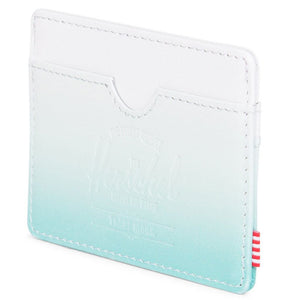 Charlie Wallet in White and Aqua Gradient Leather by Herschel Supply Co.  - 3