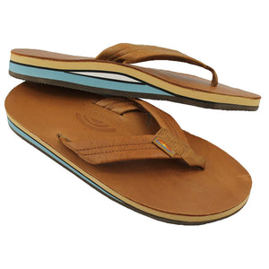 Men's Classic Leather Double Layer Arch Sandal