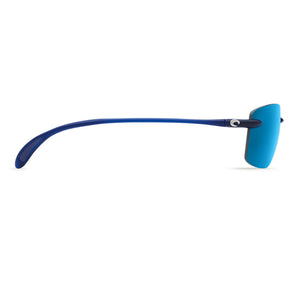 Ballast Sunglasses in Matte Blue with Blue Mirror 580P Lenses by Costa Del Mar