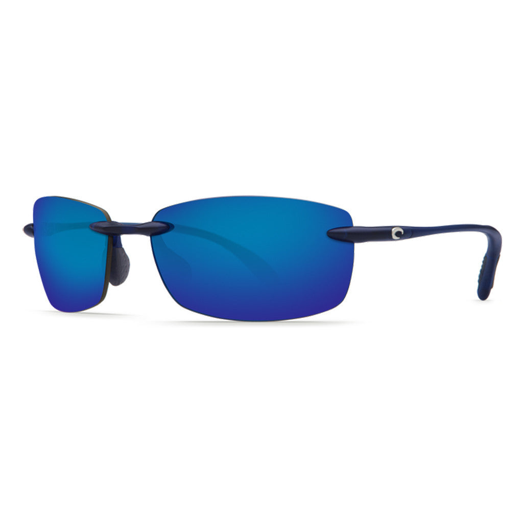 Ballast Sunglasses in Matte Blue with Blue Mirror 580P Lenses by Costa Del Mar
