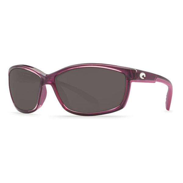 Manta Sunglasses in Orchid with Gray 580P Lenses by Costa Del Mar