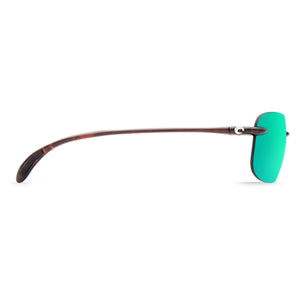 Costa Del Mar Seagrove Sunglasses in Shiny Tortoise with Green Mirror 580P Lenses