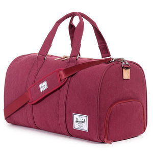 Cotton Canvas Novel Duffle in Windsor Wine by Herschel Supply Co.  - 1