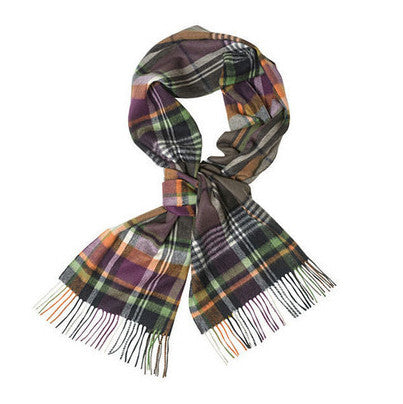 Bright Country Plaid Scarf - FINAL SALE