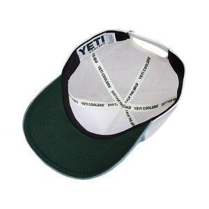 Deep Fit Foam Patch Trucker Hat in Chambray Blue   - 7