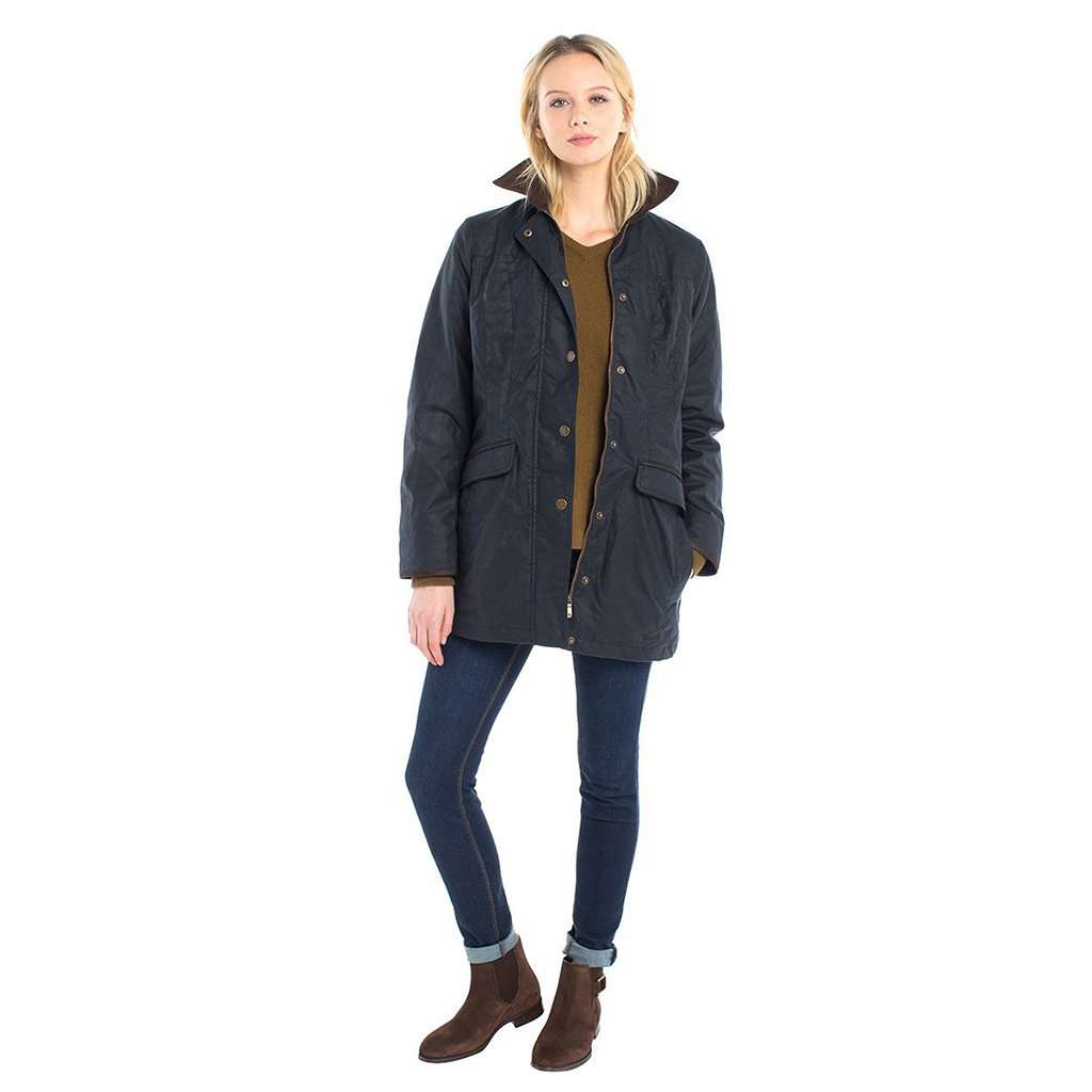  Women's Baltray Waxed Cotton Jacket by Dubarry of Ireland