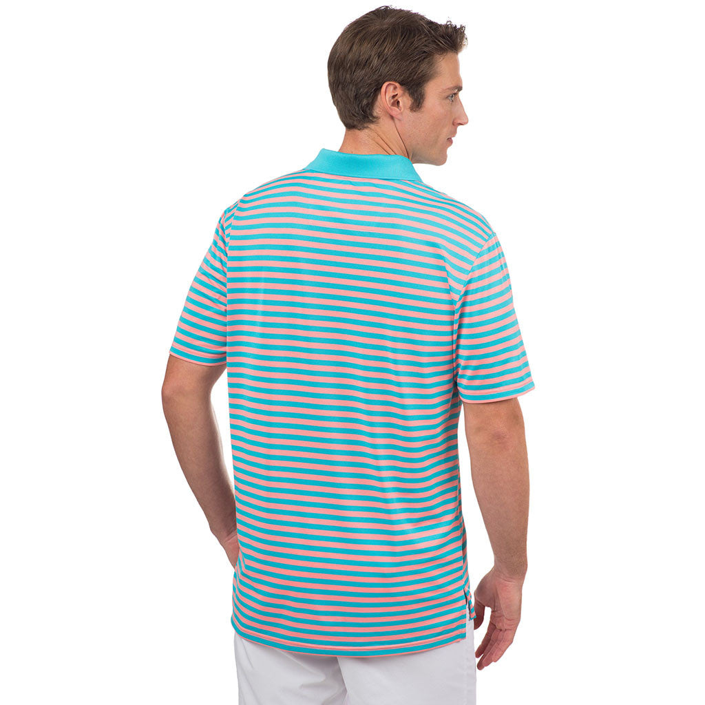 Fairway Stripe Performance Polo