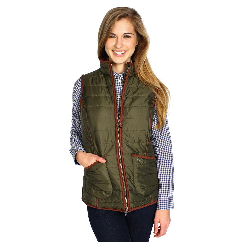 Fell Polarquilt Gilet in Olive