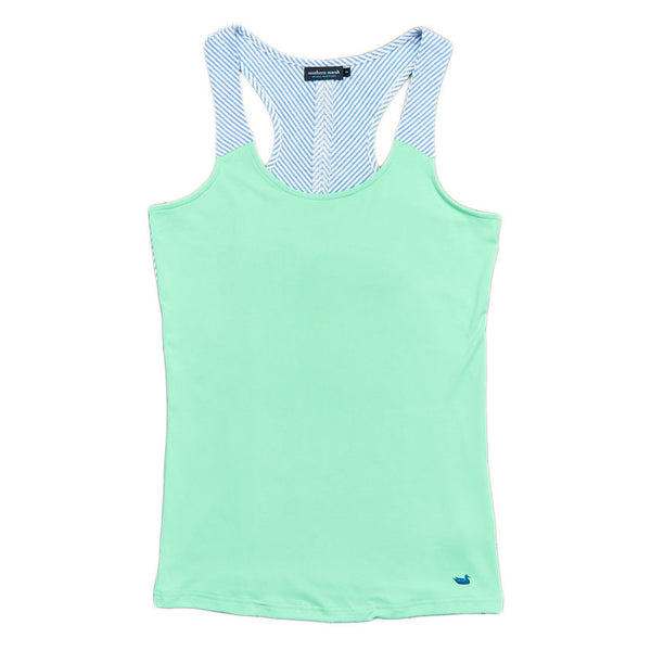 FieldTec Racerback Yoga Tank in Mint Green   - 1