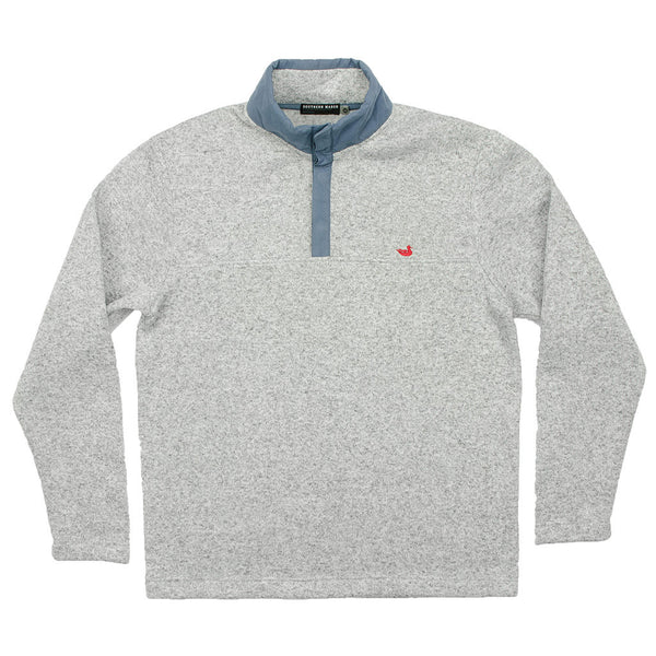 FieldTec Woodford Snap Pullover in Avalanche Gray by Southern Marsh  - 1