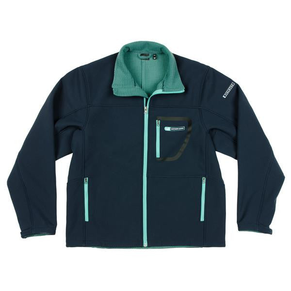 Ridge Softshell Jacket in Navy by Southern Marsh