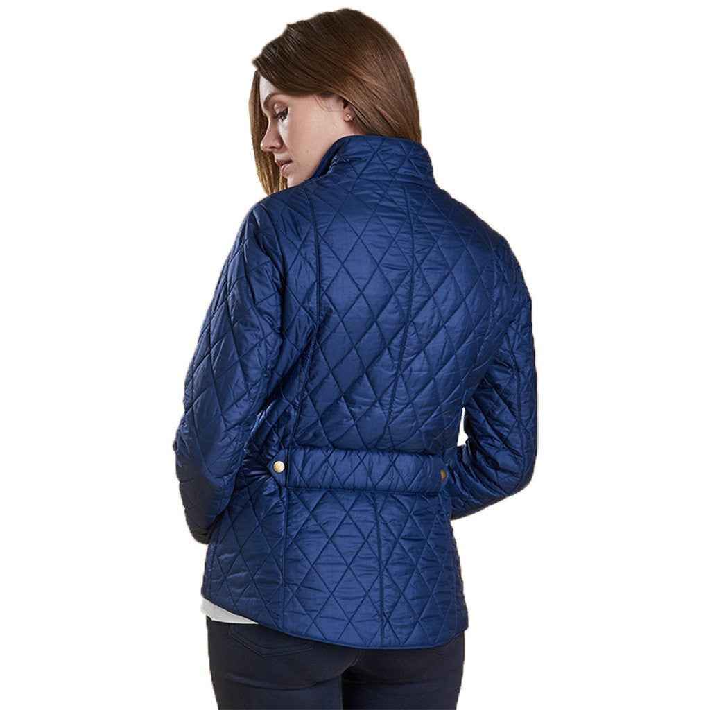 Barbour flyweight cavalry jacket navy 2025
