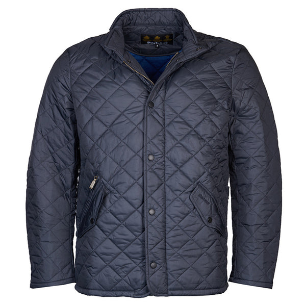 Flyweight Chelsea Quilted Jacket in Navy by Barbour