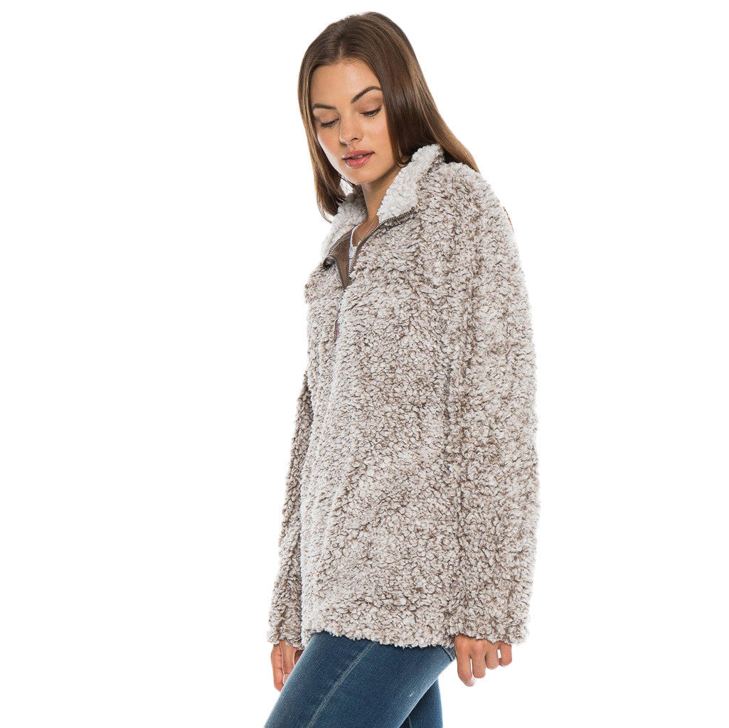 True grit discount fleece pullover women's