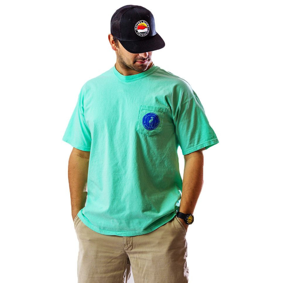 Gettin' Fishy Tee Shirt in Island Reef Green  