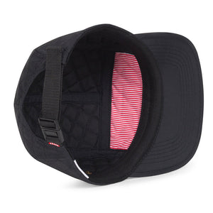 Glendale Cap in Black Quilted Nylon by Herschel Supply Co.  - 3