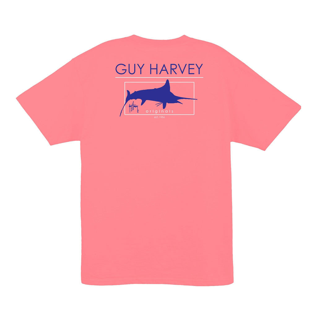 Guy Harvey Dynamic T-Shirt in Salmon