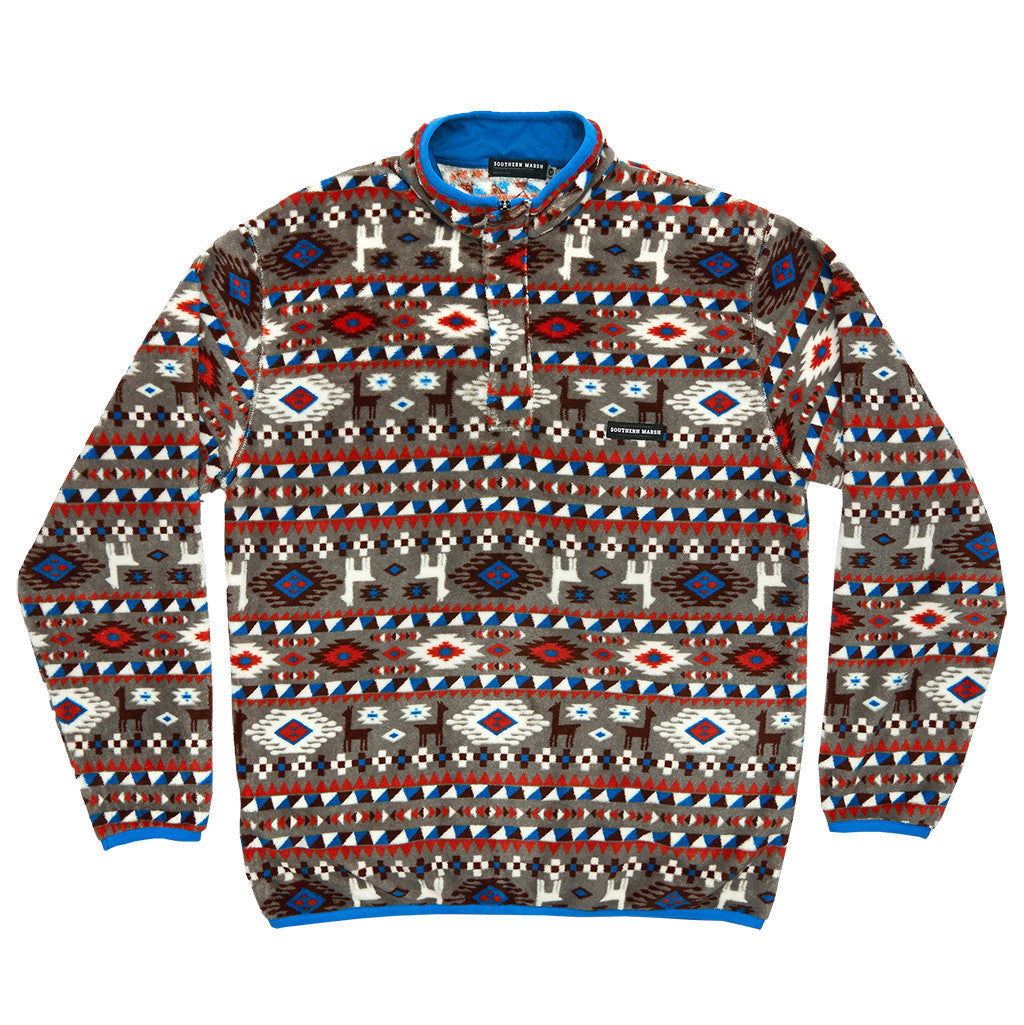 Harbuck Fleece 1 4 Zip Pullover Southern Marsh Tide and Peak Outfitters